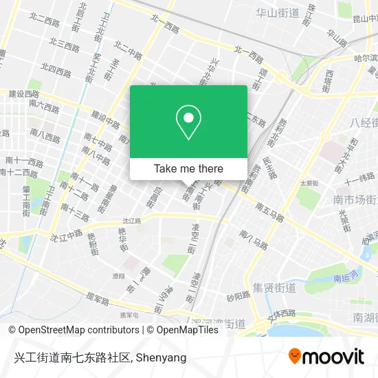 兴工街道南七东路社区 map