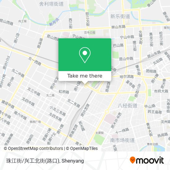 珠江街/兴工北街(路口) map