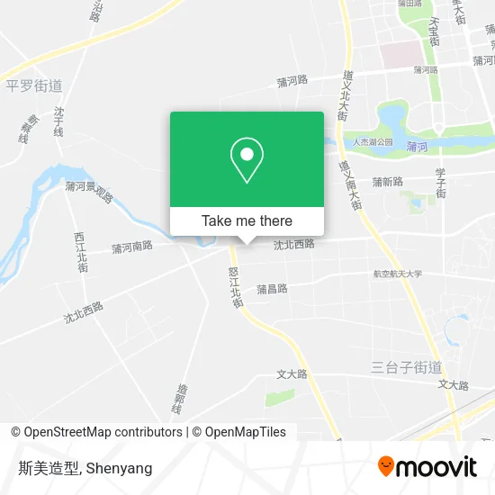 斯美造型 map