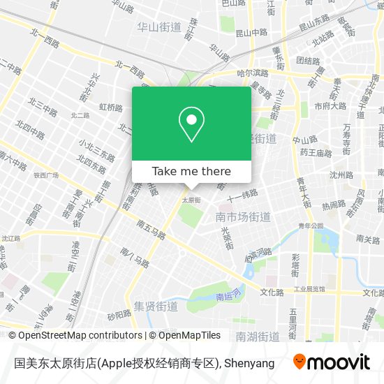 国美东太原街店(Apple授权经销商专区) map