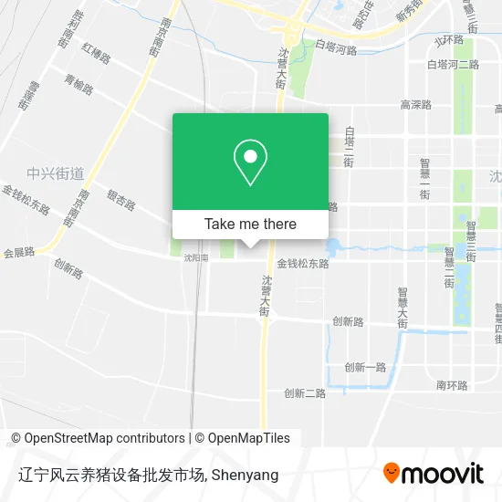 辽宁风云养猪设备批发市场 map