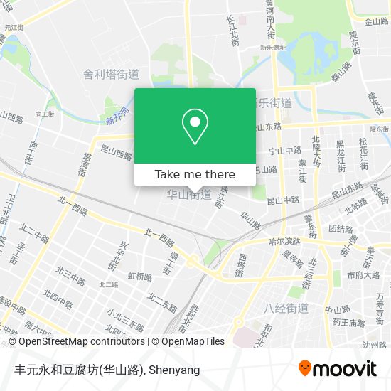 丰元永和豆腐坊(华山路) map