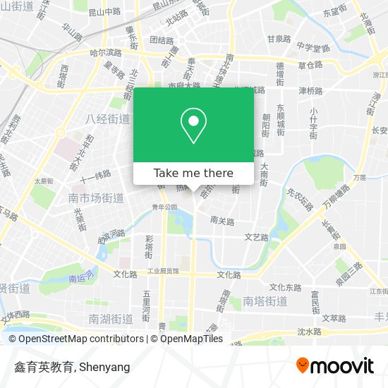 鑫育英教育 map