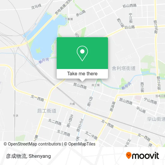 彦成物流 map