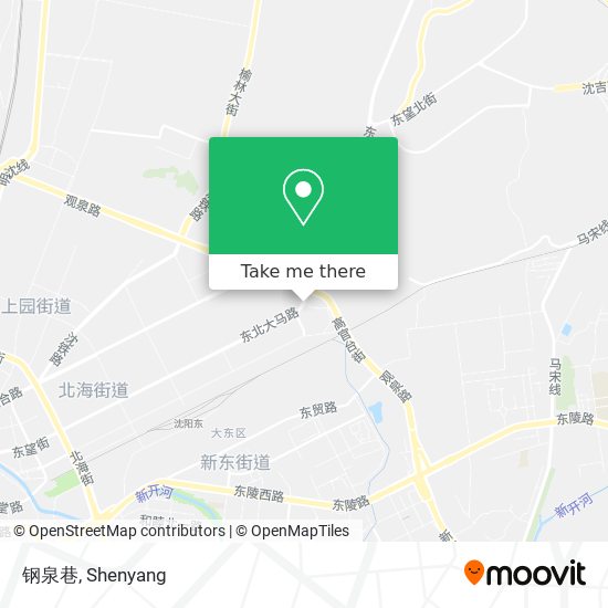 钢泉巷 map