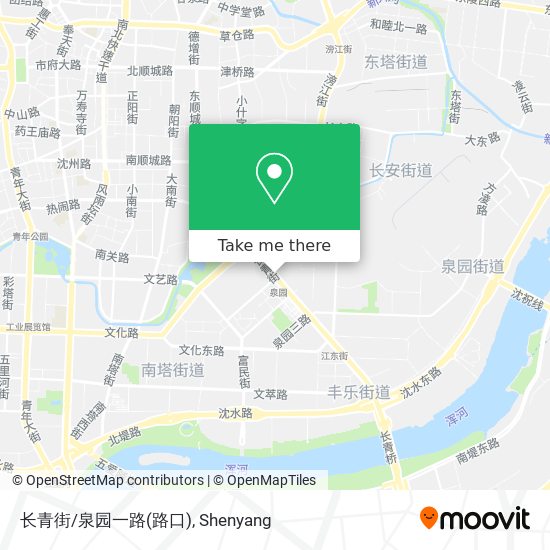 长青街/泉园一路(路口) map