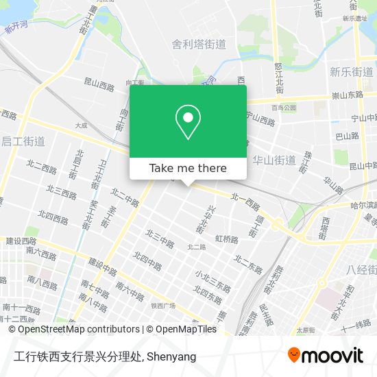 工行铁西支行景兴分理处 map