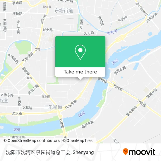 沈阳市沈河区泉园街道总工会 map