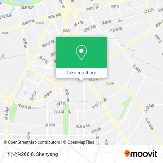下深沟266-8 map