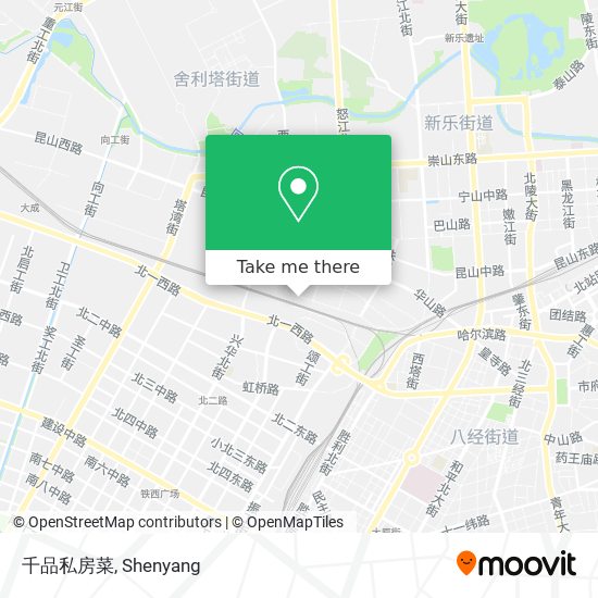 千品私房菜 map