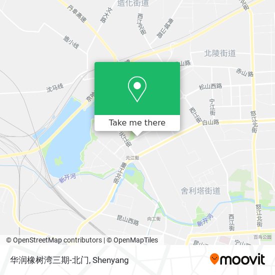 华润橡树湾三期-北门 map