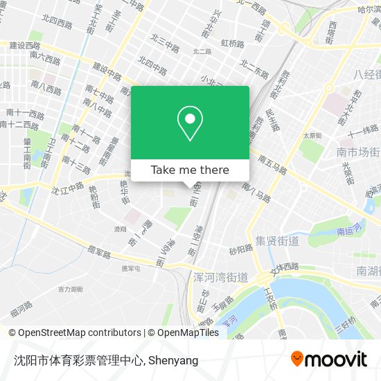 沈阳市体育彩票管理中心 map