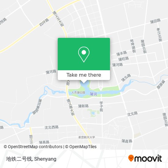 地铁二号线 map