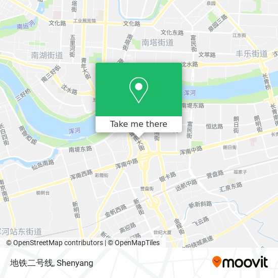 地铁二号线 map