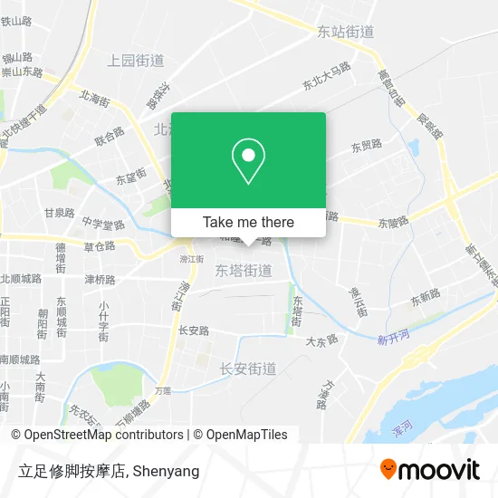 立足修脚按摩店 map