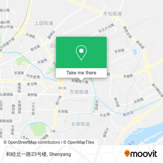 和睦北一路23号楼 map