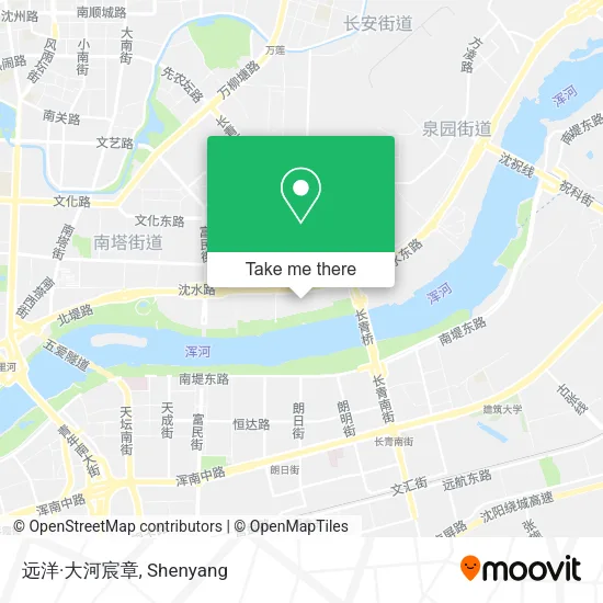 远洋·大河宸章 map