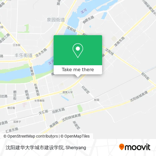 沈阳建华大学城市建设学院 map