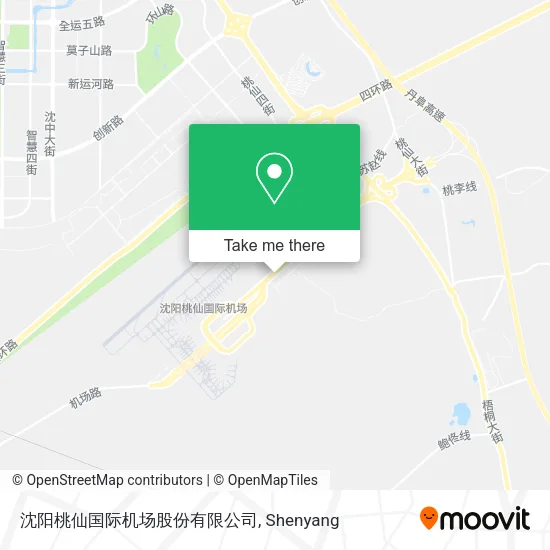 沈阳桃仙国际机场股份有限公司 map
