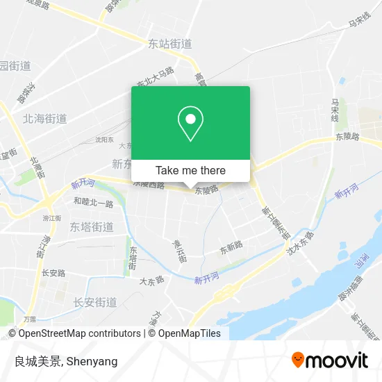 良城美景 map