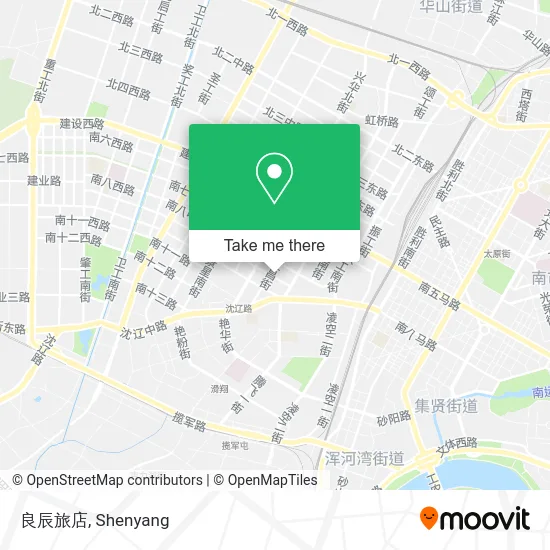 良辰旅店 map