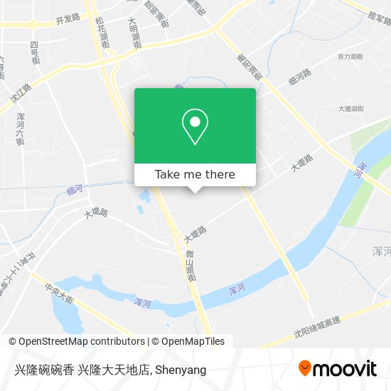 兴隆碗碗香 兴隆大天地店 map