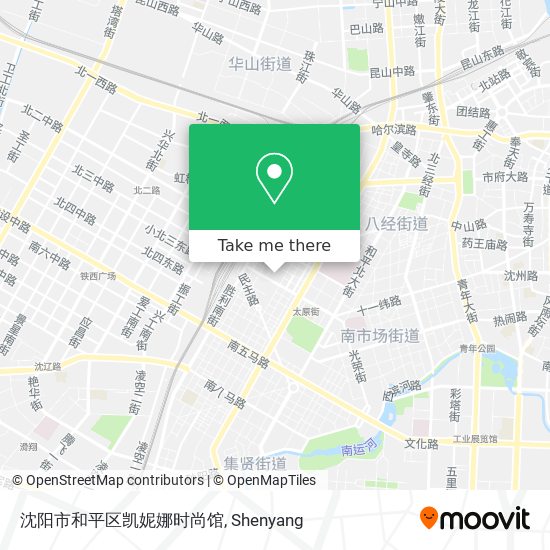 沈阳市和平区凯妮娜时尚馆 map