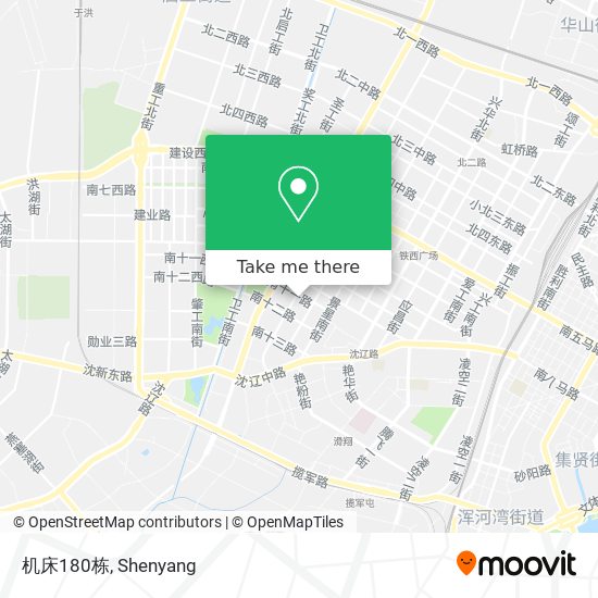 机床180栋 map