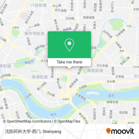 沈阳药科大学-西门 map
