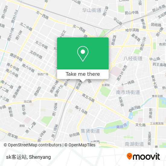 sk客运站 map