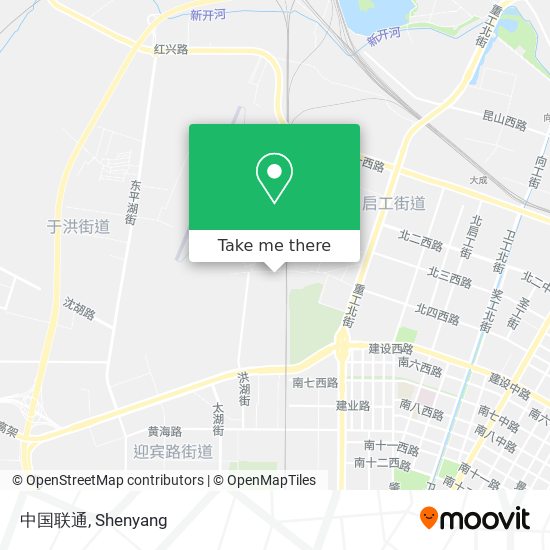 中国联通 map