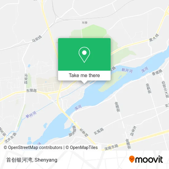 首创银河湾 map