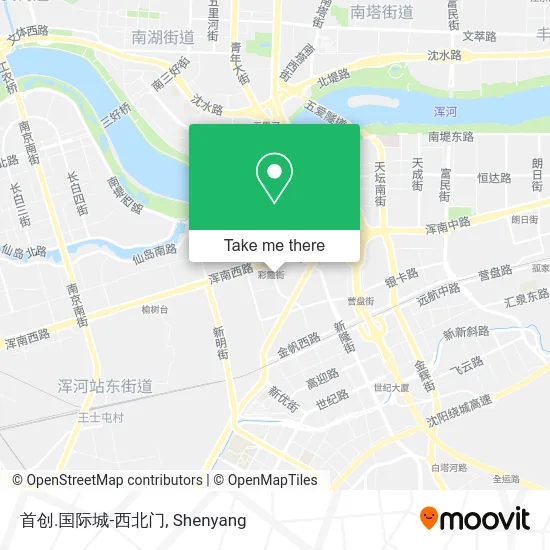 首创.国际城-西北门 map