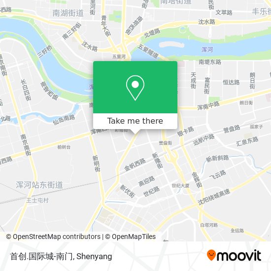 首创.国际城-南门 map