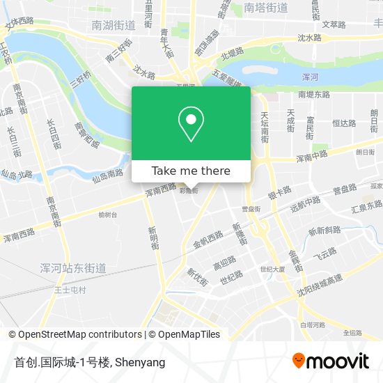 首创.国际城-1号楼 map