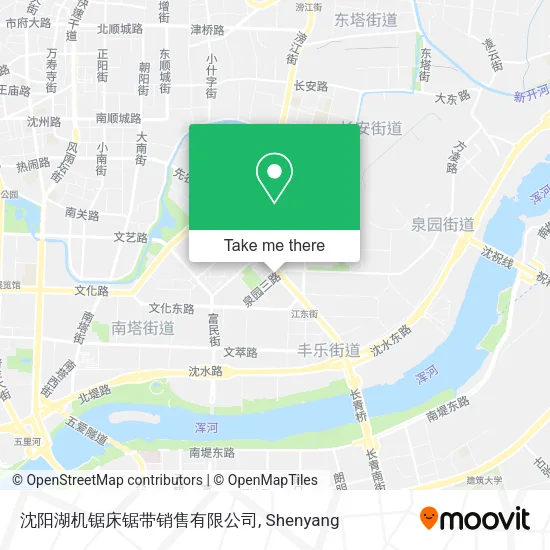 沈阳湖机锯床锯带销售有限公司 map