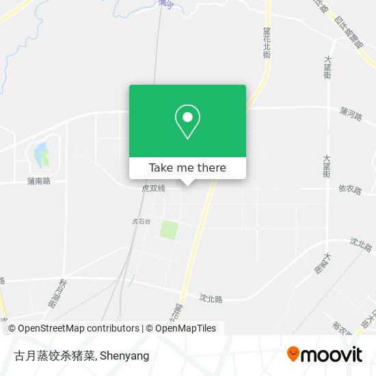 古月蒸饺杀猪菜 map