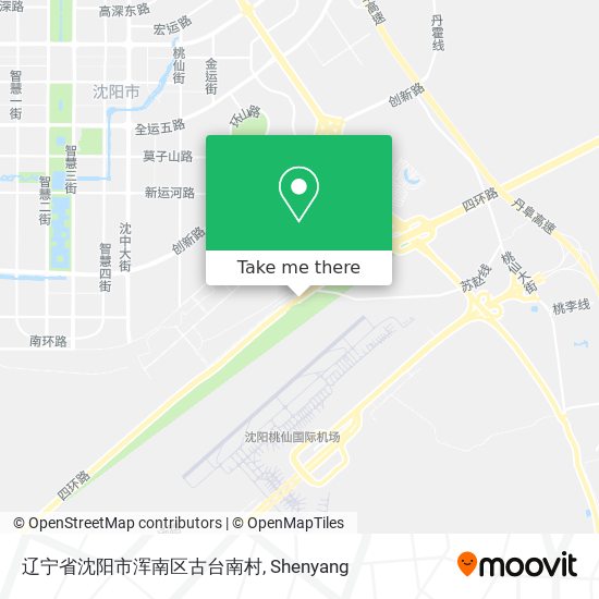 辽宁省沈阳市浑南区古台南村 map