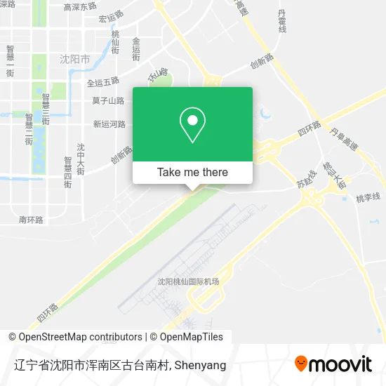 辽宁省沈阳市浑南区古台南村 map