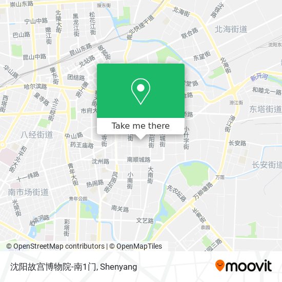 沈阳故宫博物院-南1门 map