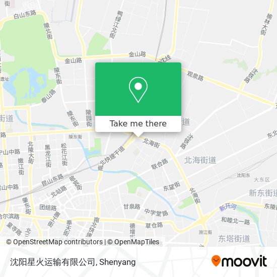 沈阳星火运输有限公司 map