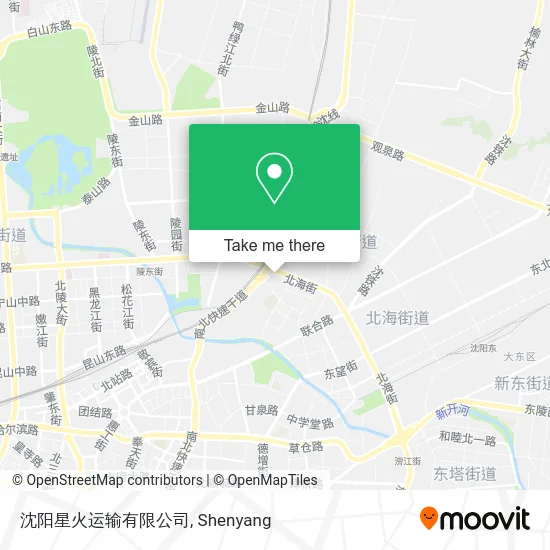 沈阳星火运输有限公司 map