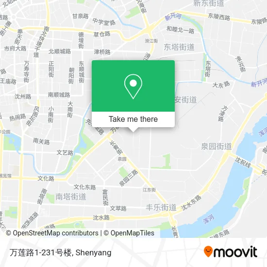 万莲路1-231号楼 map