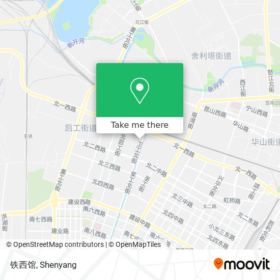 铁西馆 map