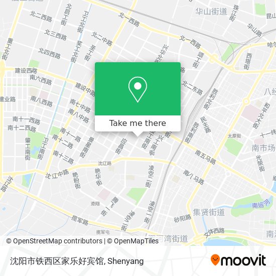 沈阳市铁西区家乐好宾馆 map