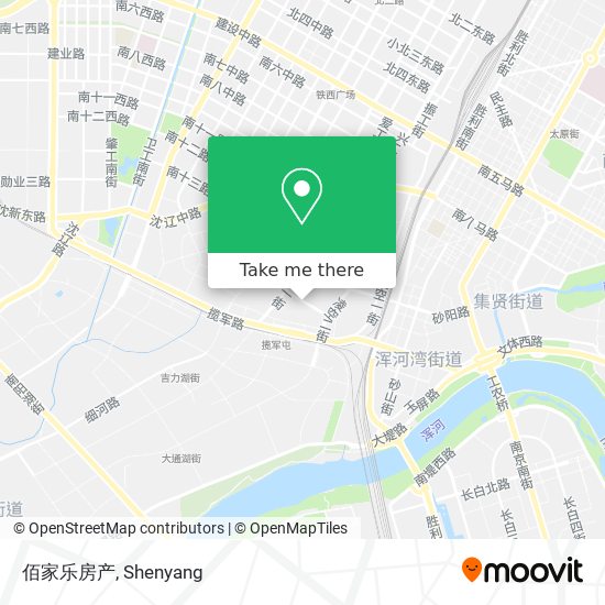佰家乐房产 map