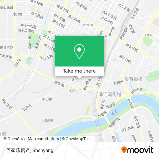 佰家乐房产 map