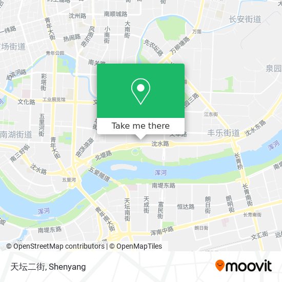天坛二街 map