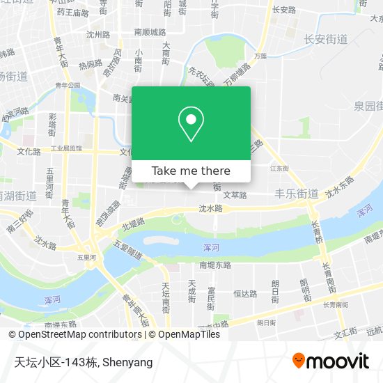 天坛小区-143栋 map