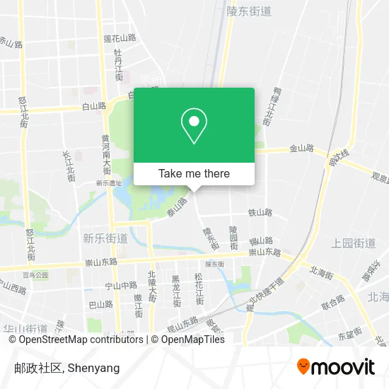 邮政社区 map